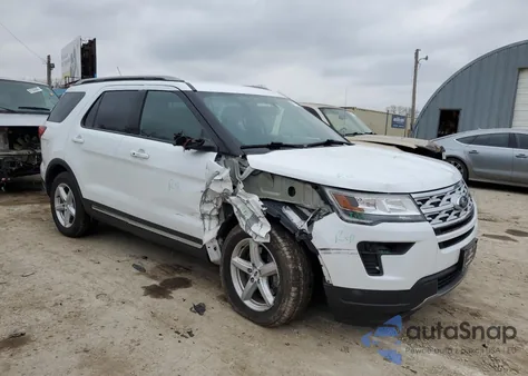 2018 Ford Explorer Xlt из США, поврежденный, VIN 1FM5K7D84JGC44716